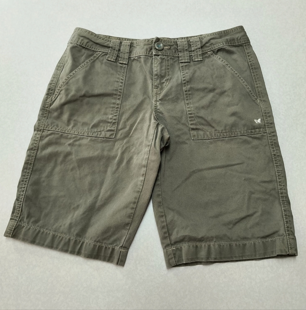 Aeropostale Olive Green Bermuda Shorts Size 7/8